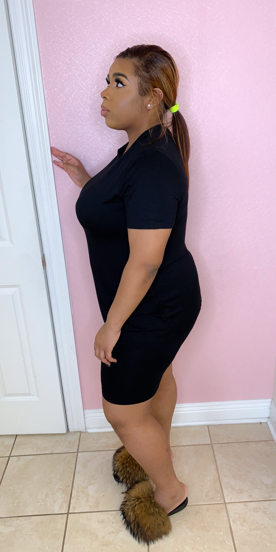 Chill W Me Set - Black (Plus Size)