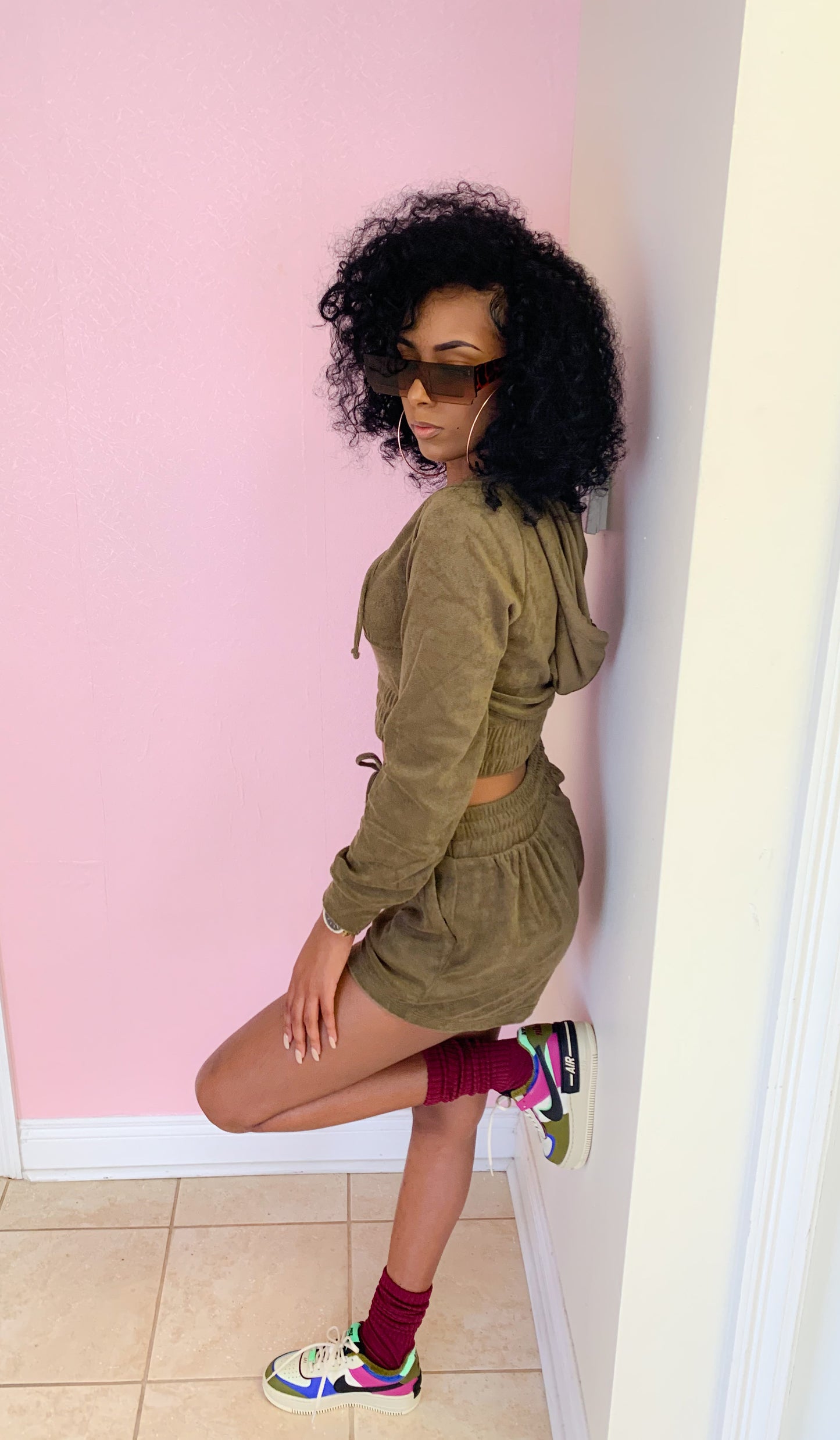 Jas Set - Olive